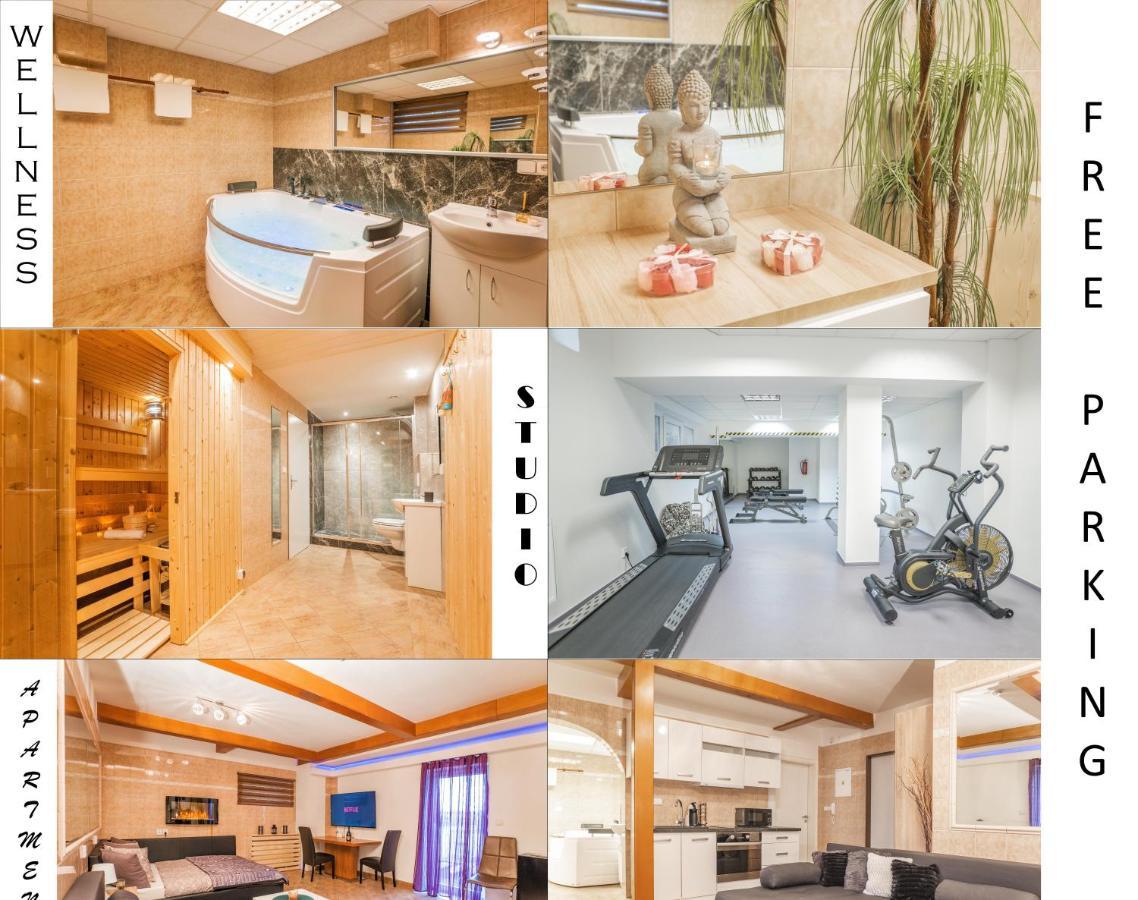 Wellness Studio! Finnish Sauna, Whirlpool, Gym & More! Praga Exterior foto